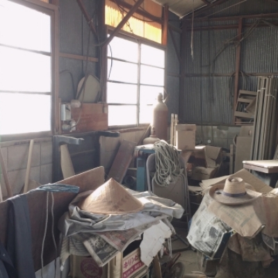 車庫片付けの作業イメージ